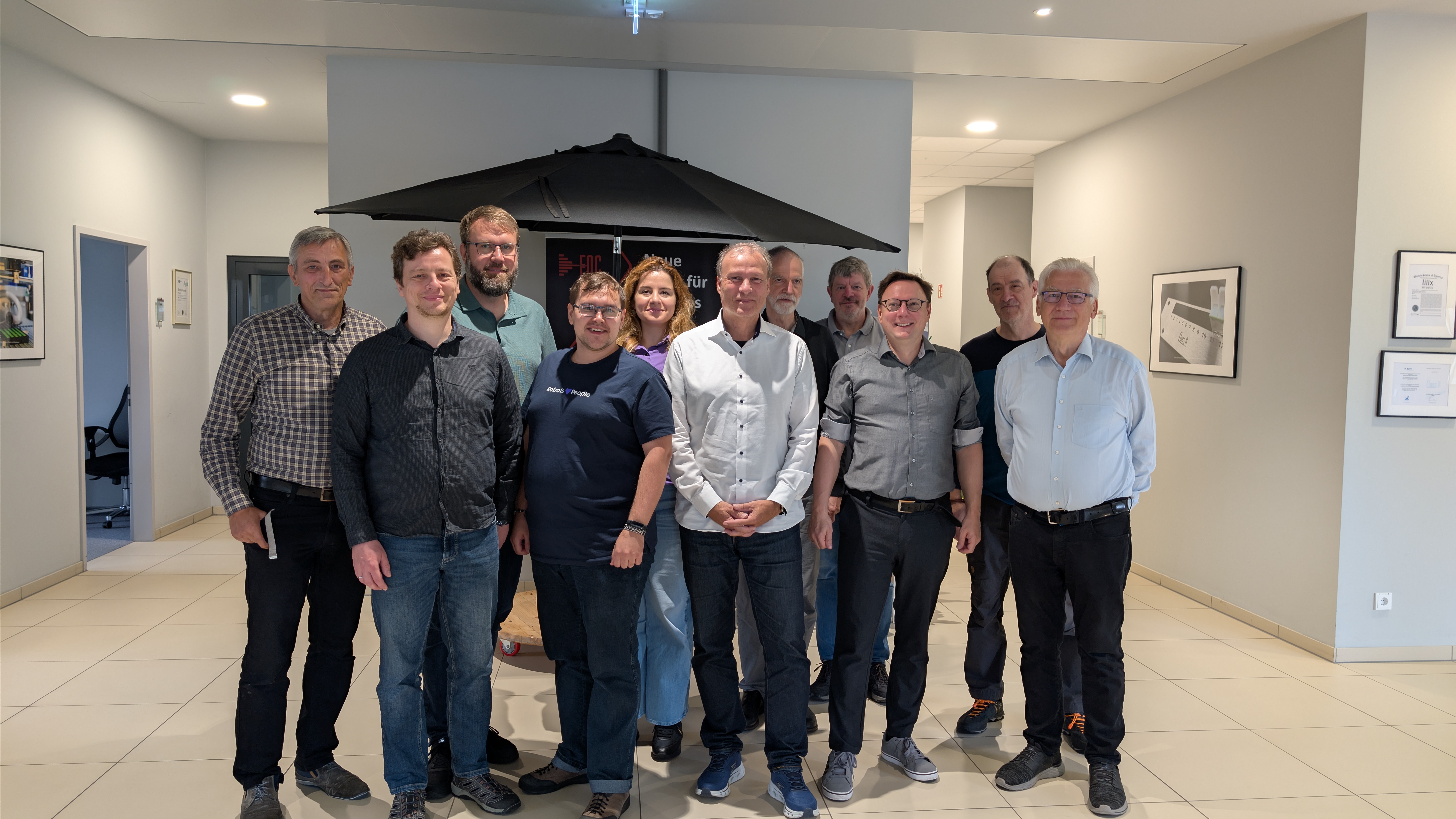 Gruppenbild der Partner beim 4. Konsortialtreffen